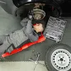 Лежак ремонтный на 6-ти колесах, 1000 х 475 х 128 мм, пластиковый Matrix
