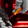 Отвертка Insulated до 1000 В, PH0x75 мм, CrMo, 2к рукоятка Matrix