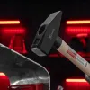Молоток слесарный, 1500 г, квадратный боек, деревянная рукоятка Matrix