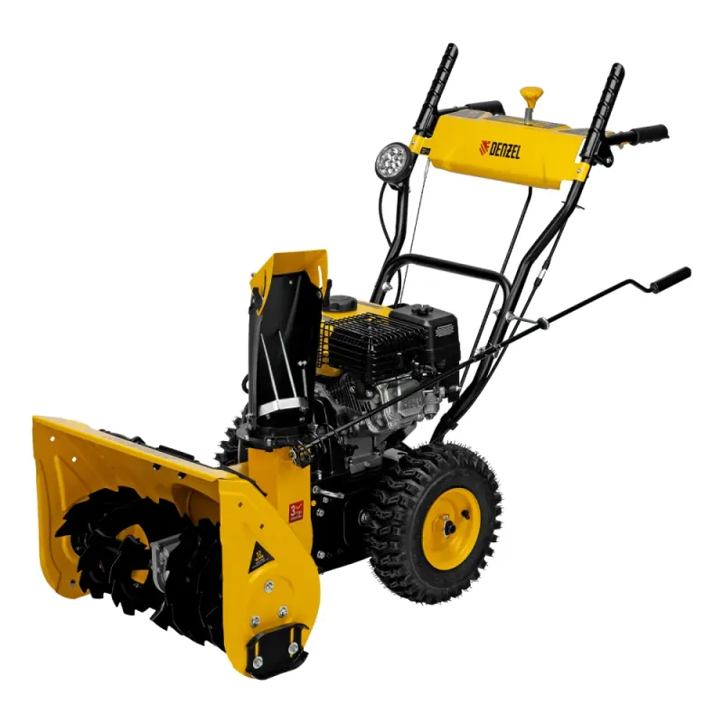 Снегоуборщик бензиновый SB 560 LP, 212cc, эл.старт, фара Denzel