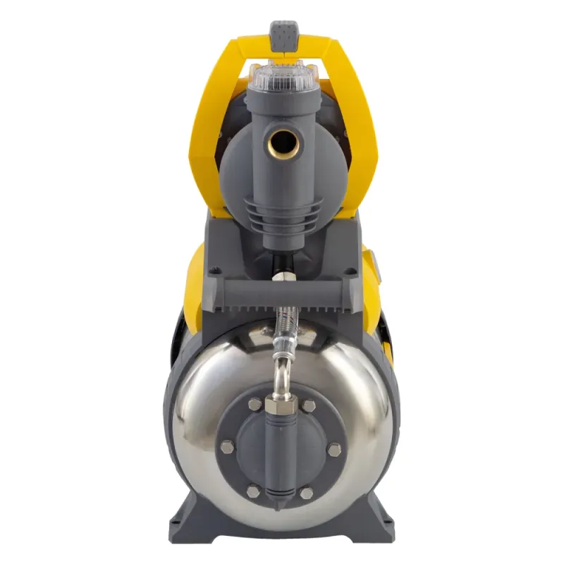 Насосная станция PSХ-950X, Х-Pro, 950 Вт, 3300 л/ч, ресивер 24 л, подъем 38 м, нержавейка Denzel