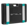 Набор инструментов, 1/2",3/8", 1/4", CrV, пластиковый кейс 142 предмета Stels