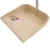 Набор для уборки "Ленивка" (совок, щетка) слоновая кость, Home Palisad