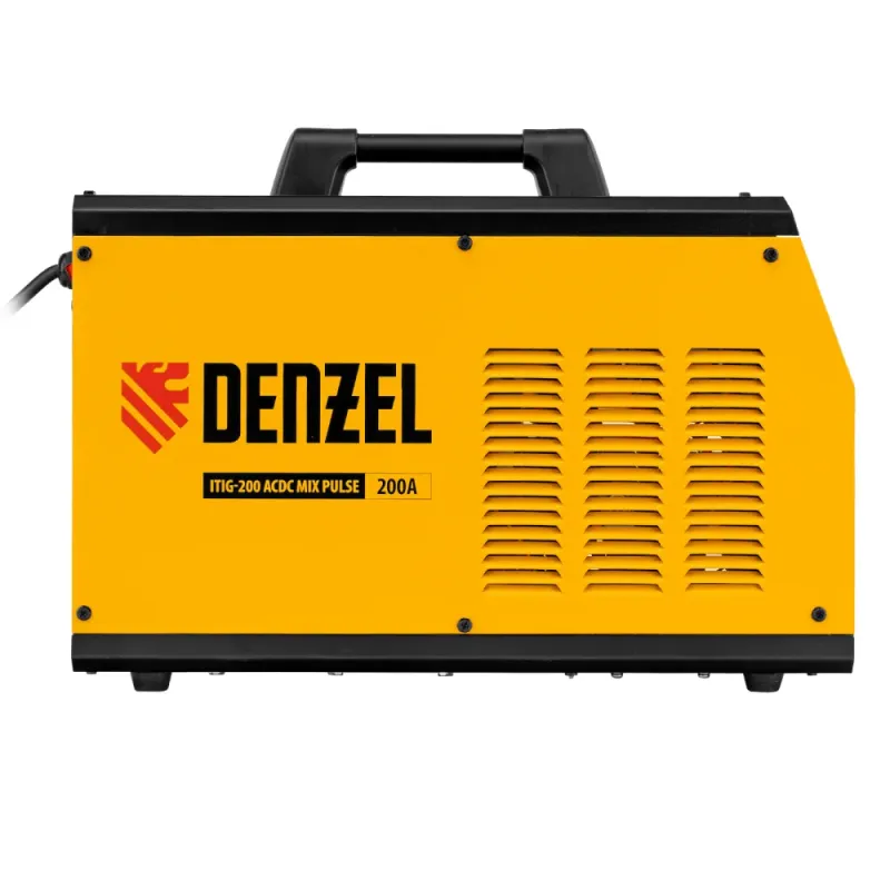 Аппарат инвертор. аргонодуговой сварки ITIG-200 ACDC Mix Pulse, 200 А, ПВ 60% Denzel