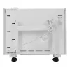 Конвектор электрический XCE-1000, 230 В, 1000 Вт, белый, сушилка, колеса, Х-элемент Denzel