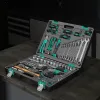 Набор инструментов, 1/2", 1/4", CrV, пластиковый кейс 98 предметов Stels