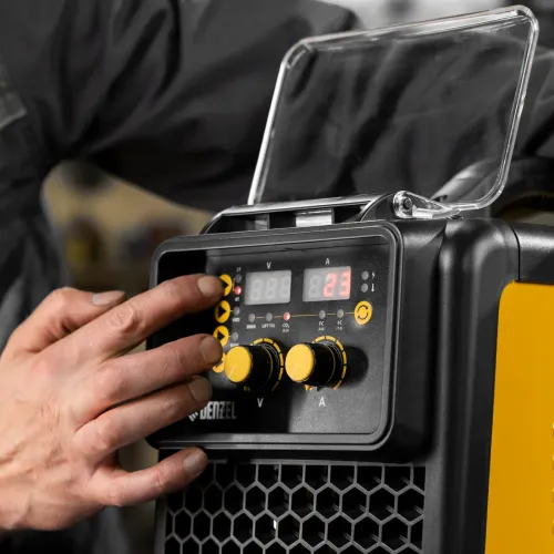Аппарат инвертор. полуавтомат. сварки MIG-160, 160 А, ПВ 60%, катушка 5 кг Denzel