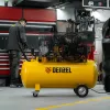 Компрессор воздушный рем. привод BCV 4000-T/200, 4,0 кВт, 200 литров, 690 л/мин Denzel