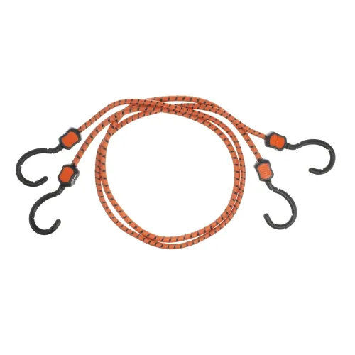 Резинки багажные, обрезиненные крюки, 2 шт, 1000 мм Stels