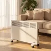 Конвектор электрический КМ-1500.2, 230 В, 1500 Вт, X-образный нагреватель, колеса, термостат MTX