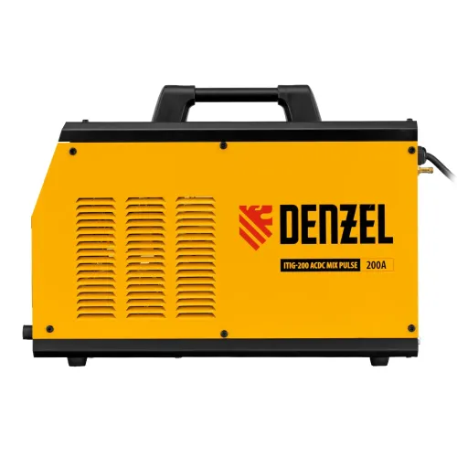 Аппарат инвертор. аргонодуговой сварки ITIG-200 ACDC Mix Pulse, 200 А, ПВ 60% Denzel