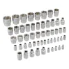 Набор инструментов, 1/2",3/8", 1/4", CrV, пластиковый кейс 142 предмета Stels