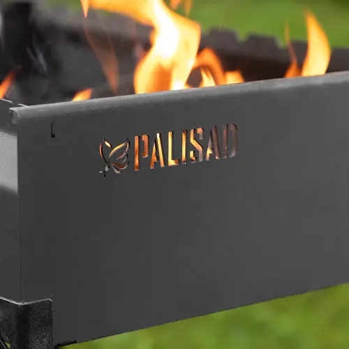 Мангал сварной, 605х375х138/640 мм, сталь 2 мм, Camping Palisad