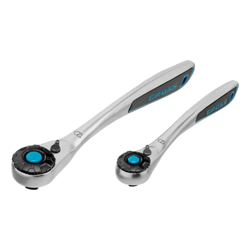 Набор инструментов, 1/4", 1/2", CrV, 120 зубьев, 115 предметов Gross