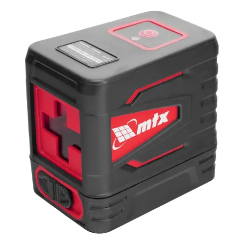 Лазерный уровень QBC RED Basic SET, 10 м, красный луч, батарейки, резьба 1/4" MTX