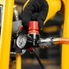 Компрессор безмасл. малошумный DLP -3000/50, 3 кВт, 2х1,5 кВт,50 л, 2850 об/мин,500 л/мин Denzel