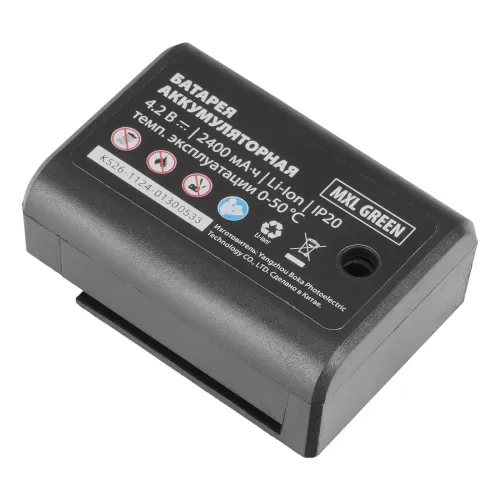 Лазерный уровень MXL GREEN, 30 м, зеленый луч, акк. Li 2400 mAh, сумка, резьба 5/8" MTX
