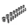 Набор инструментов, 1/2", 3/8", 1/4", пластиковый кейс 172 предм. Сибртех