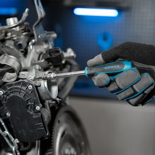 Набор инструментов, 1/4", 1/2", CrV, 120 зубьев, 101 предмет Gross