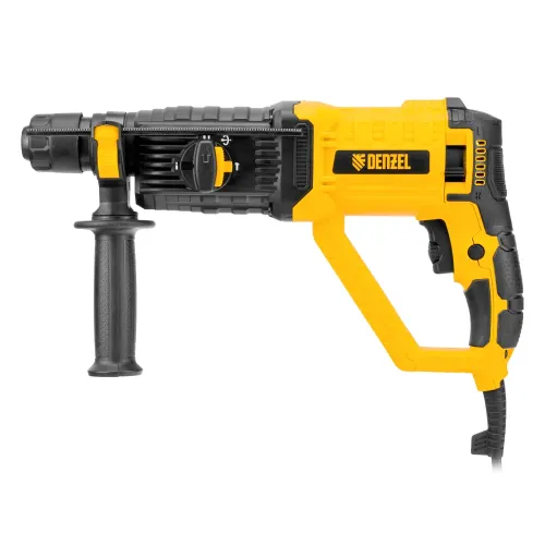 Перфоратор электрический RHB-1050-30, SDS-plus, 1050 Вт, 3,4 Дж, 4 реж. Denzel