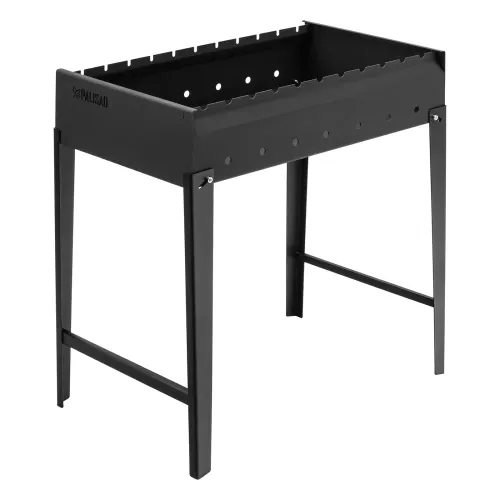 Мангал сварной, 605х375х138/640 мм, сталь 2 мм, Camping Palisad