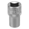 Головка торцевая удлиненная, 12 мм, 6-гранная, CrV, под квадрат 1/2", Stels