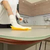 Салфетка универсальная из микрофибры 300 x 300 мм, желтая, Home Palisad