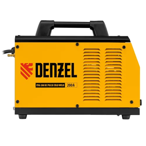 Аппарат инвертор. аргонодуговой сварки ITIG-200 DС Pulse Cold Weld, 200 А, ПВ 60% Denzel