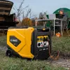 Генератор инверторный GS-3800iSE, 3,8 кВт, 230 В, закрытый корпус,электростартер Denzel