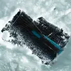 Щетка-сметка для снега со скребком 400 мм, бирюзовая Sparta