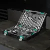 Набор инструментов, 1/2", 1/4", CrV, пластиковый кейс 88 предметов Stels