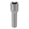 Головка торцевая удлиненная, 10 мм, 6-гранная, CrV, под квадрат 1/2", Stels