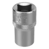 Головка торцевая, 13 мм, 6-гранная, CrV, под квадрат 1/2" Stels