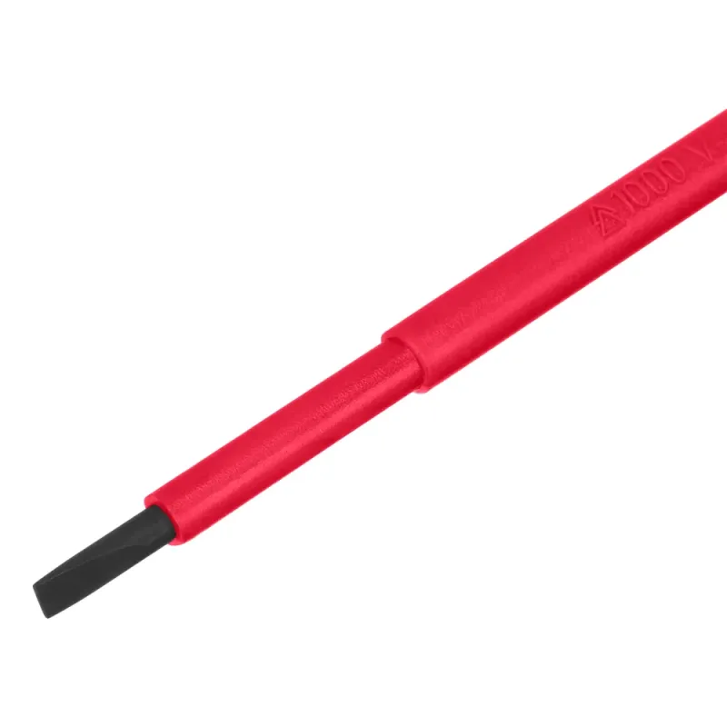 Отвертка Insulated до 1000 В, SL4,0x100 мм, CrMo, 2крукоятка Matrix