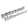 Набор инструментов, 1/4", 1/2", CrV, 120 зубьев, 76 предметов Gross
