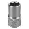 Головка торцевая, 13 мм, 6-гранная, CrV, под квадрат 1/2" Stels