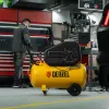 Компрессор воздушный рем. привод BCI 2200/100, 2,2 кВт, 100 литров, 420 л/мин Denzel