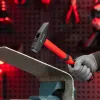 Молоток слесарный, 600 г, фибергласовая обрезиненная рукоятка Matrix