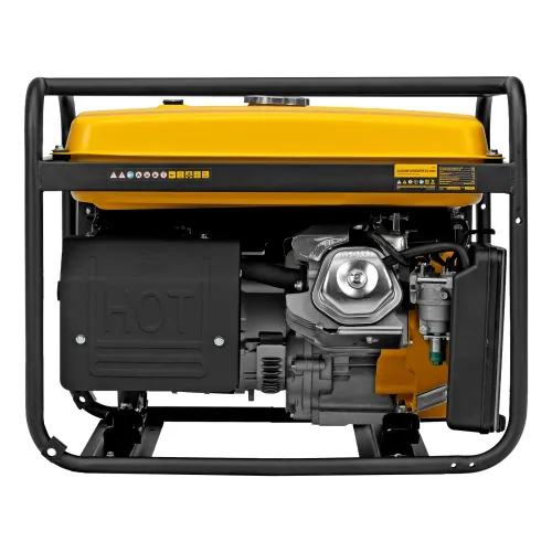 Генератор бензиновый GE-6900, 5,5 кВт, 220В/50Гц, 25 л, ручной старт Denzel