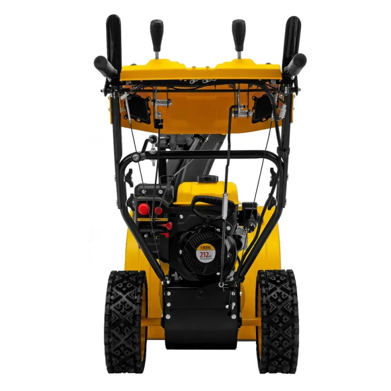 Снегоуборщик бензиновый SBM 610S PRO, 212cc, эл.старт, фара, обогрев Denzel