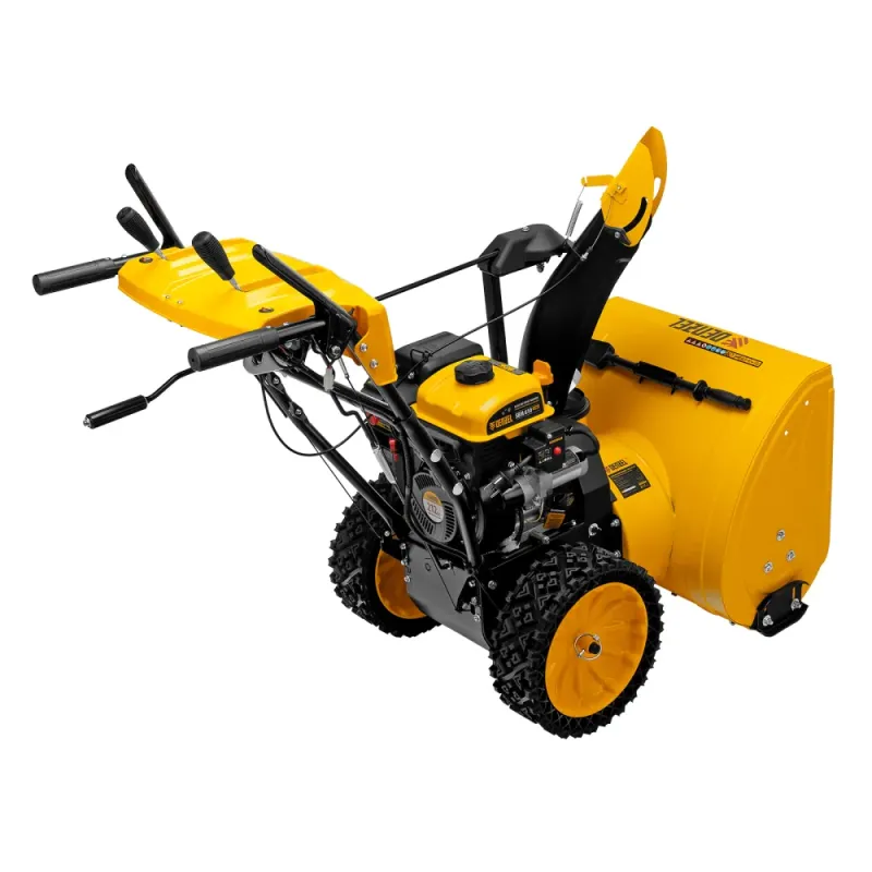 Снегоуборщик бензиновый SBM 610S PRO, 212cc, эл.старт, фара, обогрев Denzel