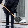 Лопата для уборки снега пластиковая, 350 х 350 мм, без черенка, Сибртех