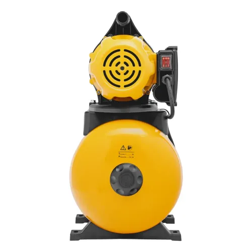 Насосная станция PS-800X, 800 Вт, 3200 л/ч, ресивер 24 л, напор 38 м, нержавейка Denzel