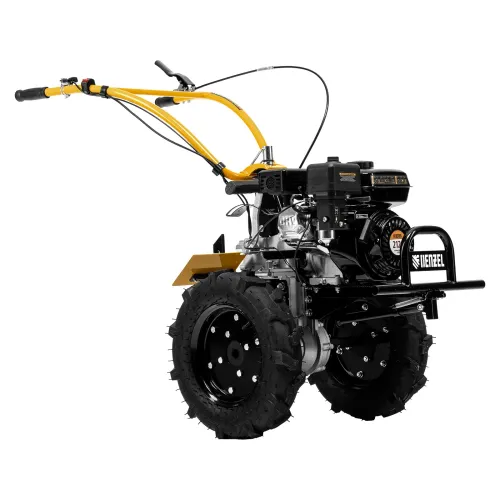 Мотоблок DPT-370X, 7 л.с, дисковое сцепление, ширина 90 см, глубина 35 см, фрез 3 х 4, ВОМ, передачи 3В/1Н Denzel
