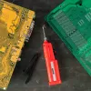 Паяльник беспроводной 4.5 В, 8 Вт, 350°С, припой 10г., работа от эл.питания 3хАА Matrix