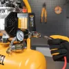 Компрессор DLS650/10 безмаслянный малошумный 650 Вт, 120 л/мин,ресивер 10 л Denzel