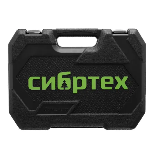 Набор инструментов, 1/2", 1/4", 108 предметов Сибртех