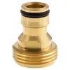 Адаптер латунный, 3/4", внешняя резьба Palisad
