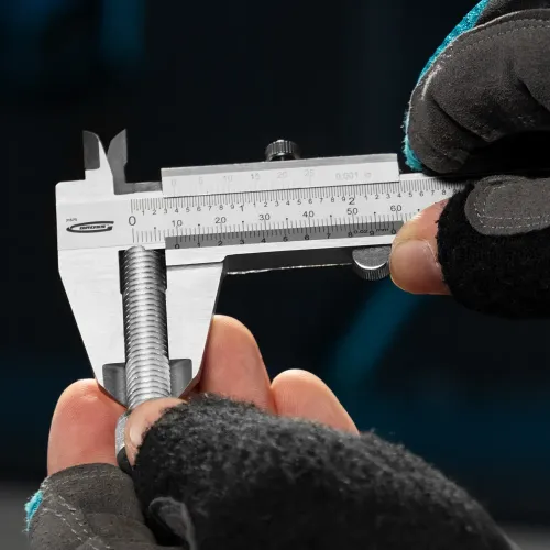 Штангенциркуль, 150 мм, 0,02 мм, нержавеющая сталь, с глубиномером Gross
