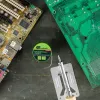 Припой с канифолью, D 1,5 мм, 25 г, POS61, на пластмассовой катушке Сибртех